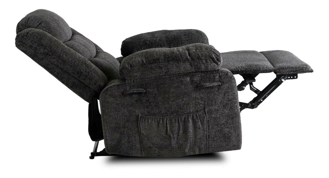 Polohovací křeslo Apoya (černá)