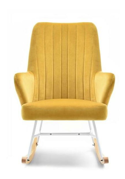 Křeslo Florida (žlutá + buk bílý)