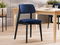 Jídelní židle KD 63 C (černá + modrá)