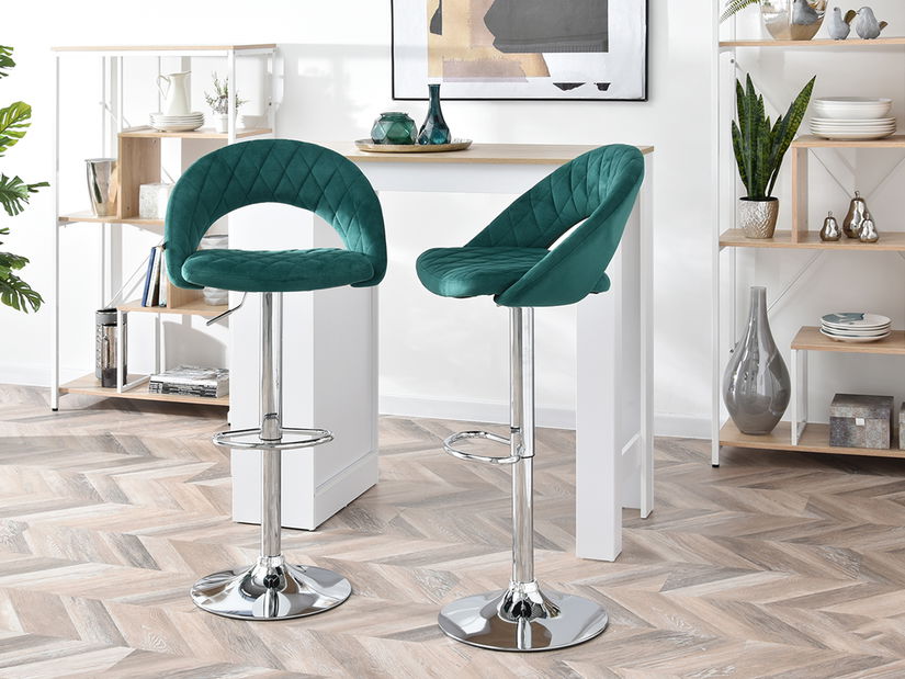 Židle Hamlet (zelená + černá)