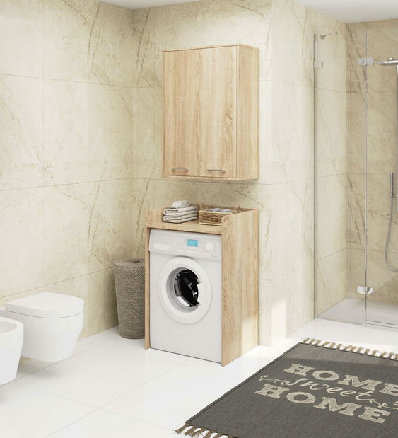 Závěsná koupelnová skříňka Farid TYP 8 (dub sonoma)