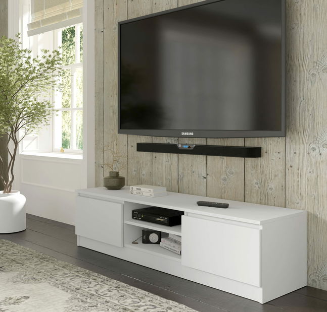 TV skříňka/stolek Maya 150 (bílá)