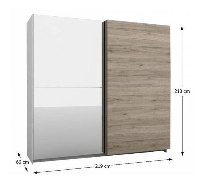 Šatní skříň Brono BX 72