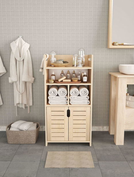 Koupelnová skříňka Porluntto 1 (bříza)