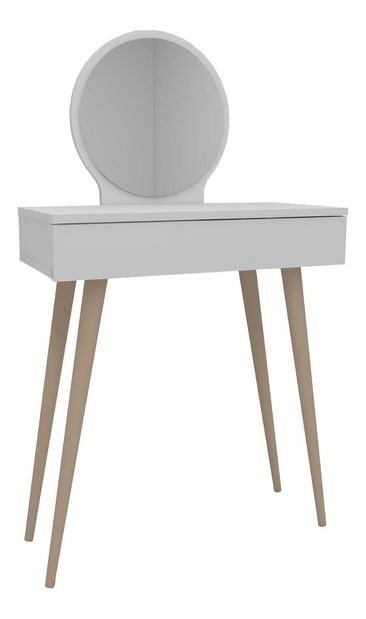 Toaletní stolek Doneda (bílá)