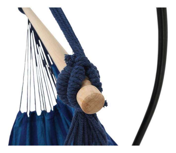 Závěsné houpací křeslo Nicolaj (modrá)