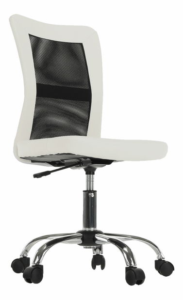 Kancelářské křeslo Indi (černá + bílá)