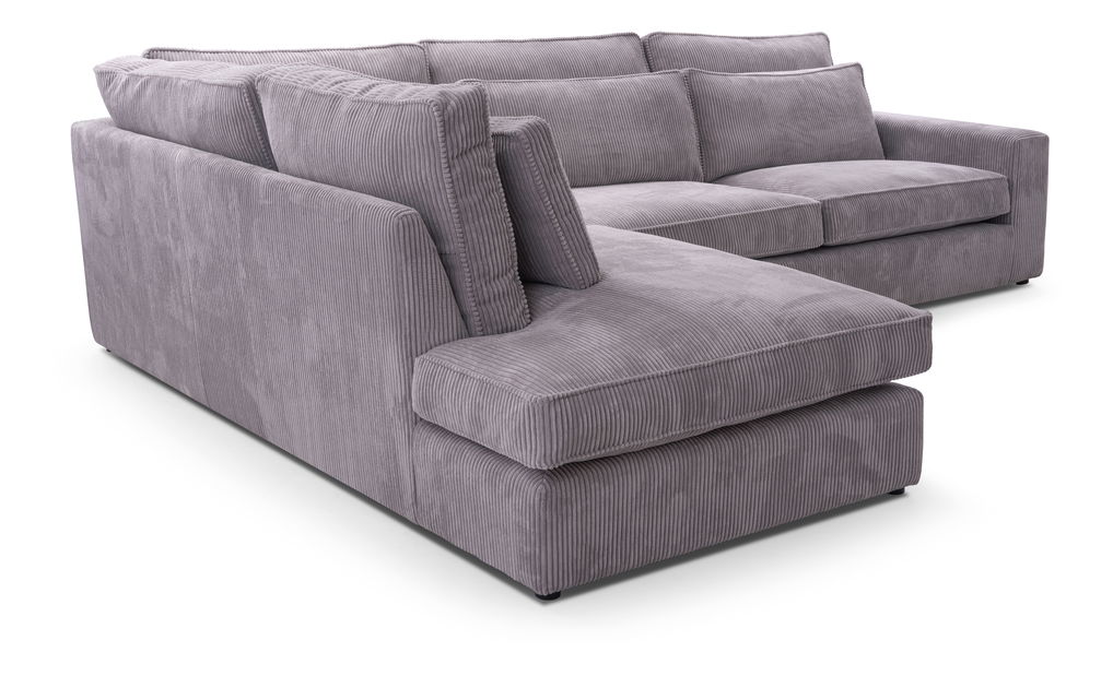 Rohová sedací souprava Carbus (smotanová) (L)