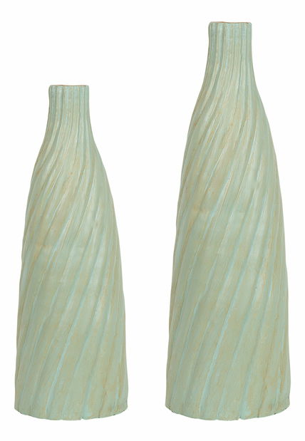 Váza FRONIA 45 cm (keramika) (zelená)