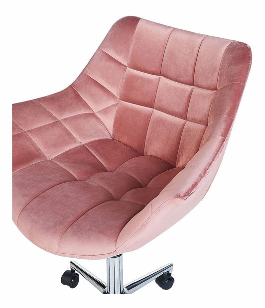 Kancelářská židle Labza (růžová)