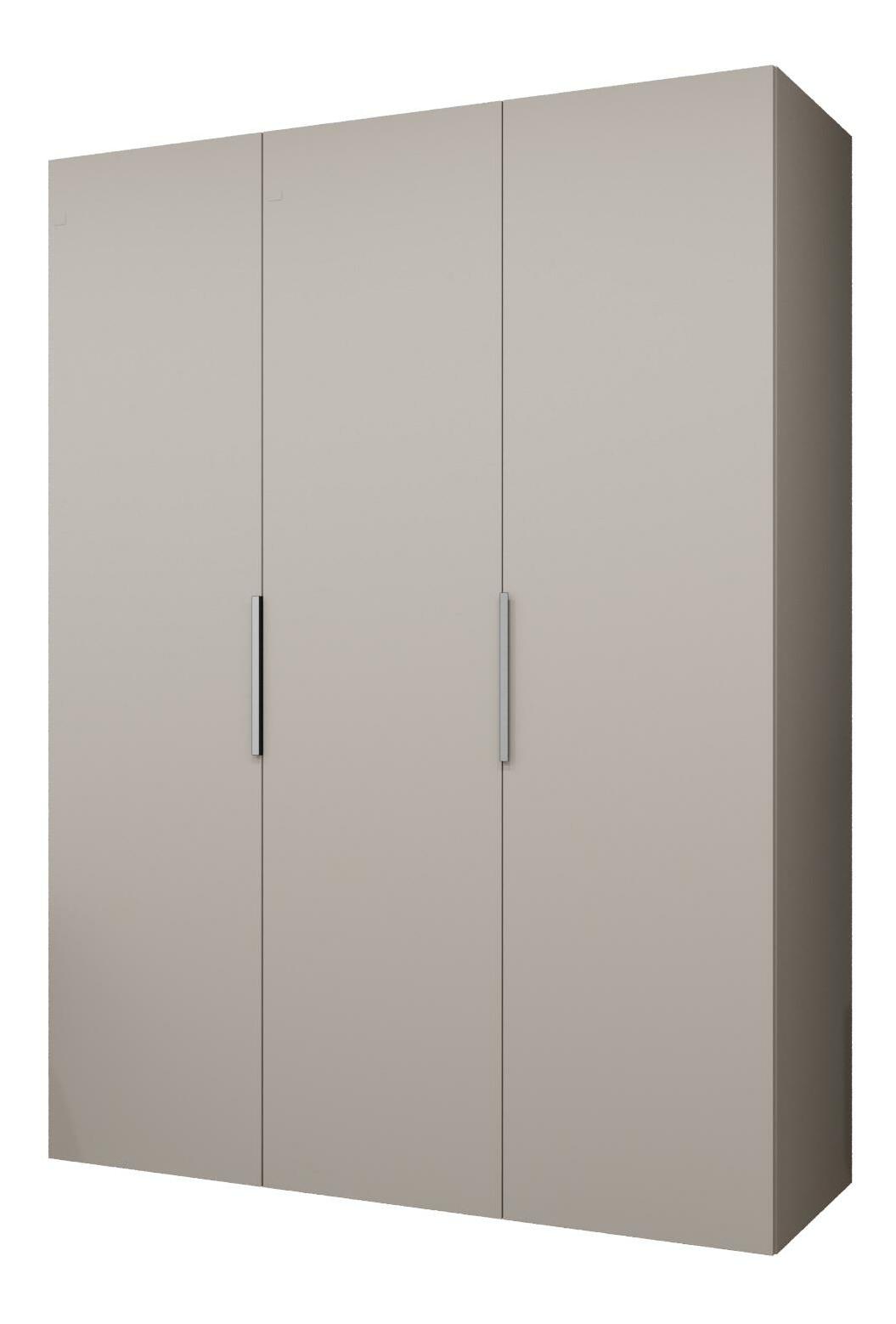 Šatní skříň 150 cm Mirabella 1 (kašmír + kašmír)