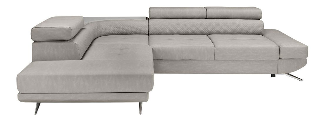 Rohová sedací souprava BRW Altro REC.2F (šedá) (L)