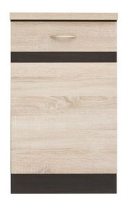 Spodní kuchyňská skříňka BRW Junona line D1D/50/82/P (Dub sonoma + Wenge)