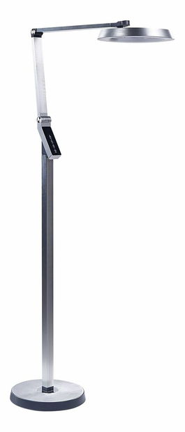 Stojanová lampa Capri (stříbrná)