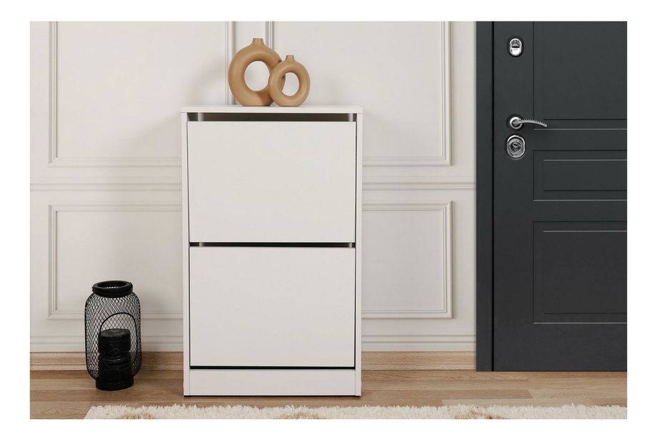 Botník (skříňka na boty) Tosina 2 (bílá) *bazar