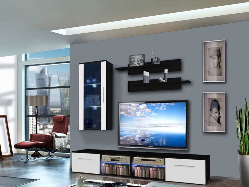 Obývací stěna Tubus 25 ZW TU G1 (s osvětlením)