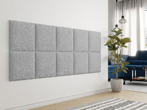 Čalouněný panel Paggy 42x42 (šedá)