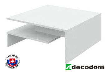 Konferenční stolek Decodom Futina bílá