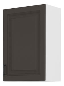 Horní kuchyňská skříňka Sheila 50 G 72 1F (bílá + grafit)