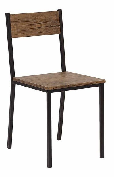 Jídelní set Hamilton (tmavé dřevo)