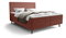 Jednolůžková postel 120 cm Napoli Comfort (terakota) (s roštem, s úl. prostorem)