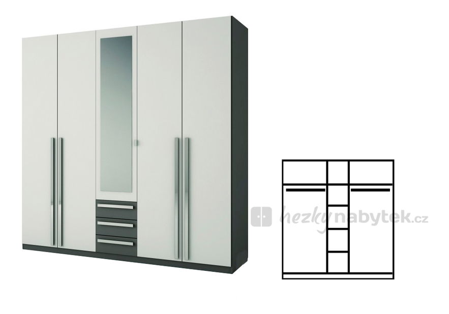 Šatní skříň Defy 305567