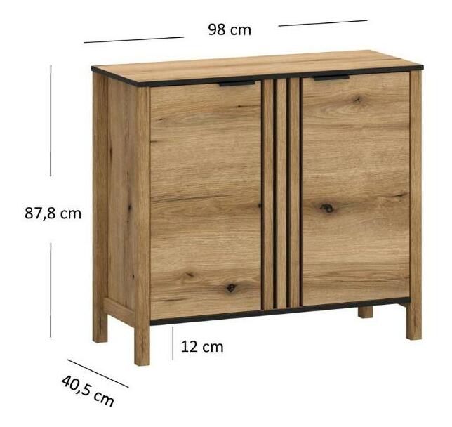 Skříňka Hemos (dub evoke)