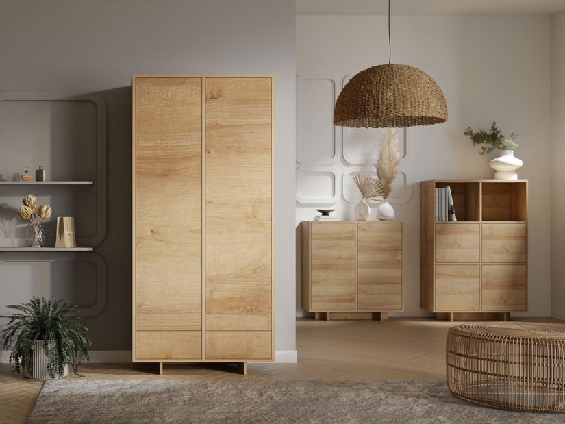 Psací stůl Nustretta N05 (dub riviera)