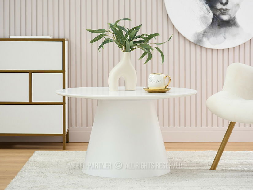 Konferenční stolek Otava 80 (bílá)