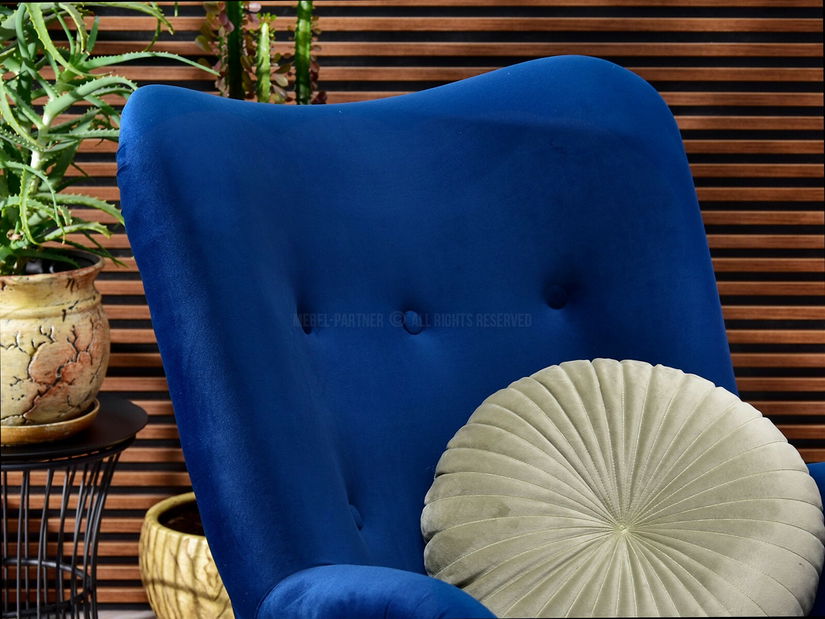 Relaxační křeslo Laurentino (černá)