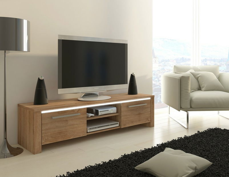 TV stolek/skříňka Helix (sonoma světlá)
