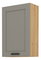 Horní kuchyňská skříňka Lucid 60 G 90 1F (dub artisan + claygrey)