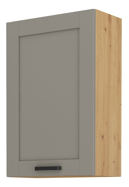 Horní kuchyňská skříňka Lucid 60 G 90 1F (dub artisan + claygrey)