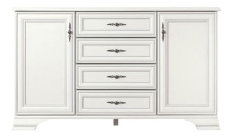 Komoda Kuito KOM2D4S (alpská bílá)