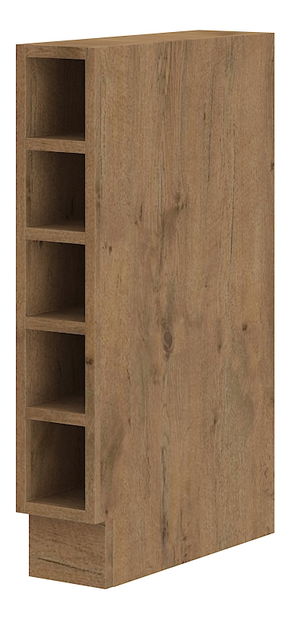 Dolní kuchynský regál na koš Virion 15 D OTW BB (dub lancelot)