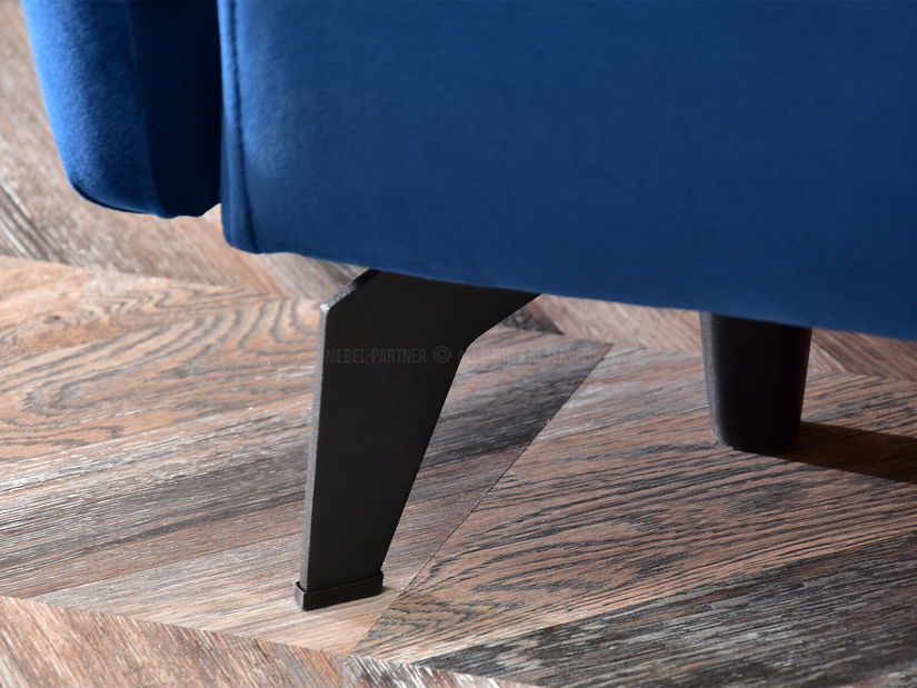 Pohovka dvousedačka Lasciare (černá)