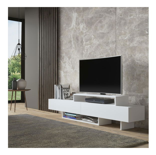 TV stolek/skříňka Franc 14 (bílá)