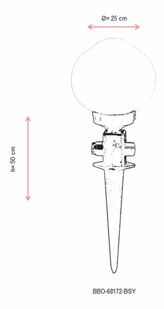 Venkovní nástěnné svítidlo Wasim (černá)