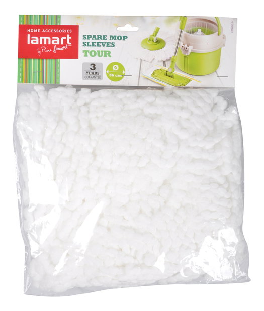 Náhradní mop Lamart Tour (bílá)