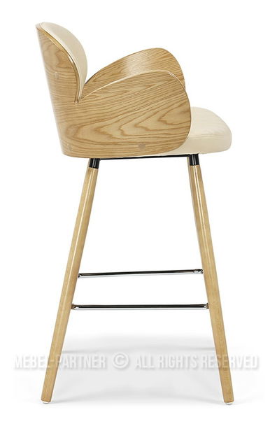 Barová židle Arianok (krémová)