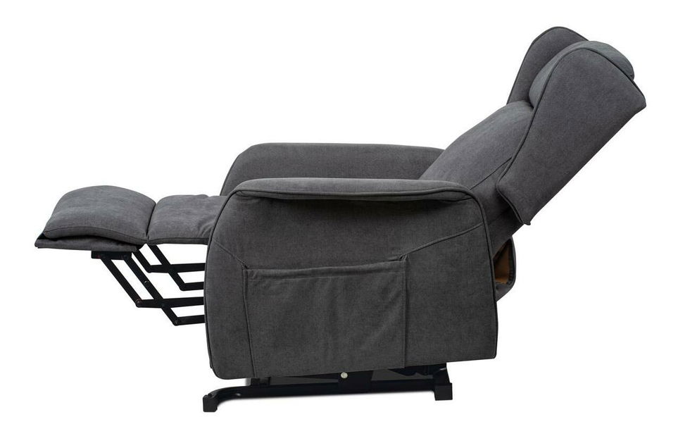 Polohovací křeslo Toman (šedá)