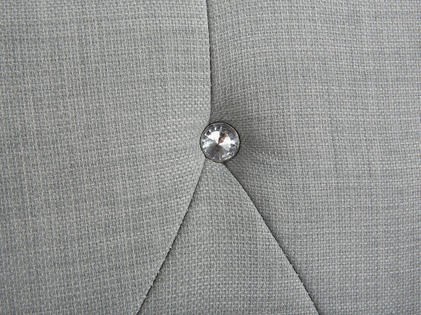 Manželská postel 160 cm MATH (s roštem) (šedá)