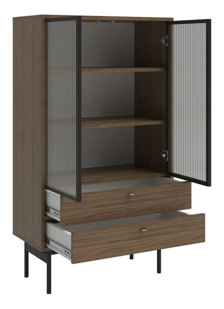 Vitrína Oscar O2 (ořech)