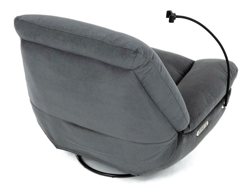 Polohovací křeslo Teniente (šedá)