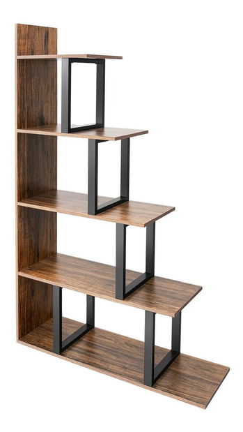 Regál Saidy (hnědá + černá)