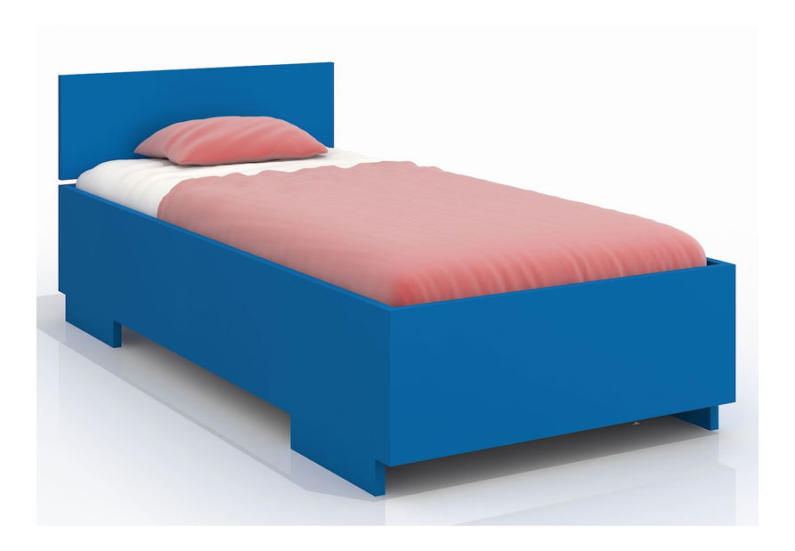 Jednolůžková postel 90 cm Naturlig Kids Larsos High (borovice) (s roštem)