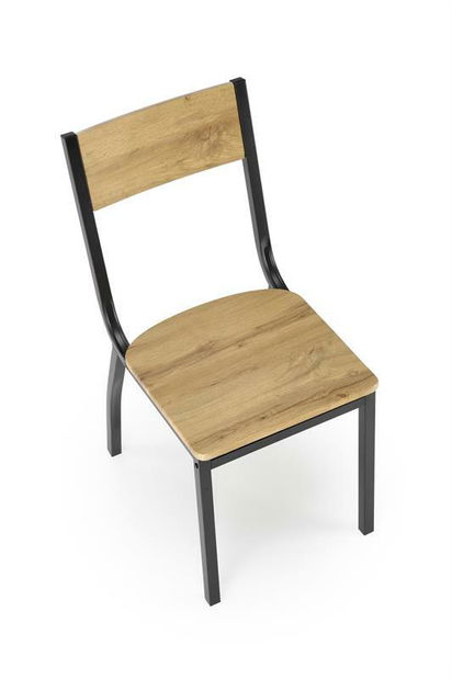 Jídelní set Miltony (naturální + černá) (pro 4 osoby)