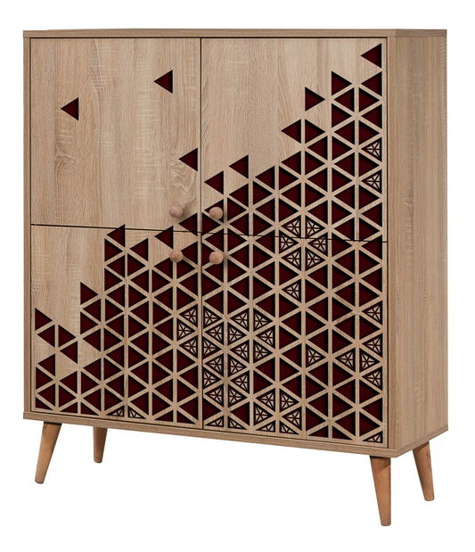 Skříňka Maluxe 122 (dub sonoma)