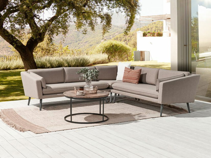 Zahradní pohovka Loret (světlá hnědá)