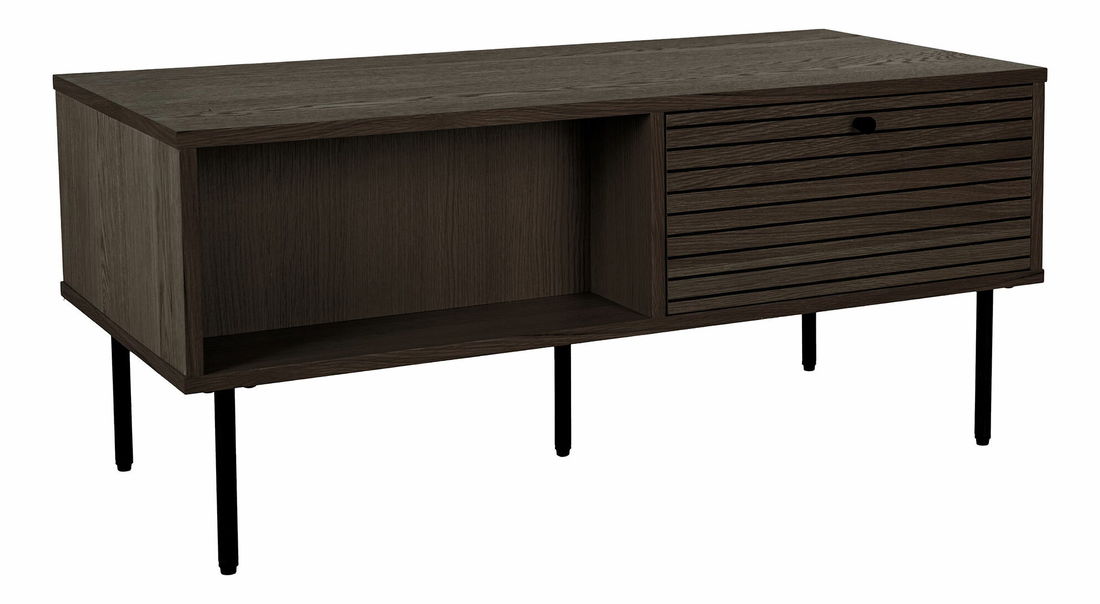 Konferenční stolek Ksitina 1 (tmavohnědá)